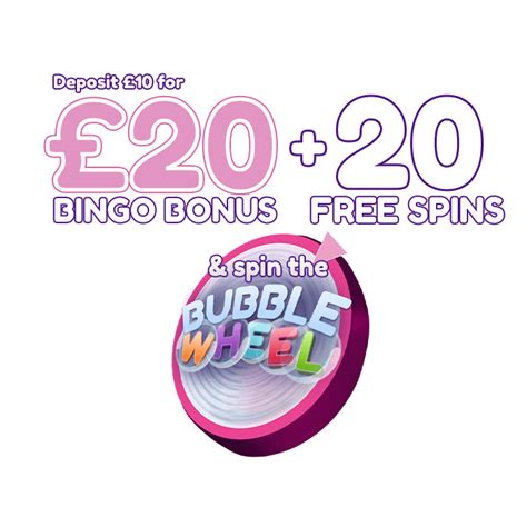 Bubble bonus bingo casino bonus